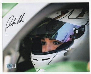 Sheena Monk autographed signed 8x10 photo Beckett BAS COA Sexy Hot IMSA Racing