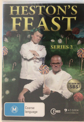 Heston s Feast - 2nd Series 2 (2010, DVD, Rg4) Blumenthal, 7 Eps, NEW SEALED