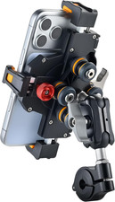 Motorcycle Cell Phone Mount with Vibration Dampener, M Lite Anti-Theft MTB Phone