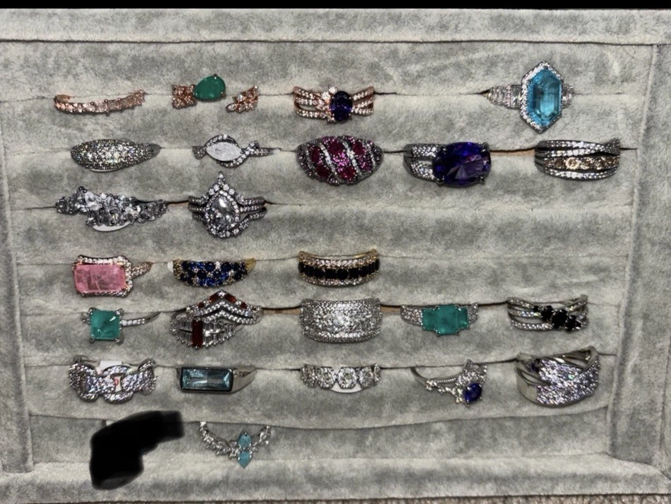 Ring Bomb Party Lot -  Total of 24 rings! - Image 2 of 2