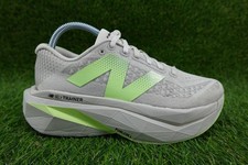New Balance FuelCell SuperComp Trainer v3 Shoes Men Sz 7 2E Wide Gray Mint Flash