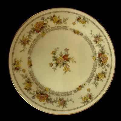 Noritake Westport 6.25'' Bread & Butter Plate Floral Gold Trim Japan Vintage