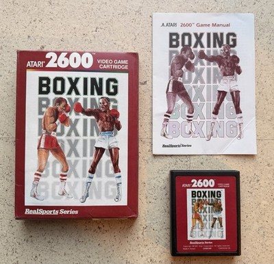Atari 2600 Spiel   Boxing   in OVP PAL getestet