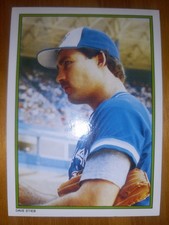 1986 Topps Dave Stieb Toronto Blue Jays Baseball Team Canadian All-Star Card #43