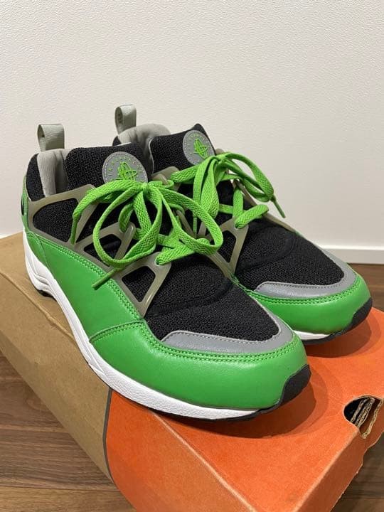 Men 10.5US Sneaker Nike Air Huarache Light U Stussy Green thumbnail 3
