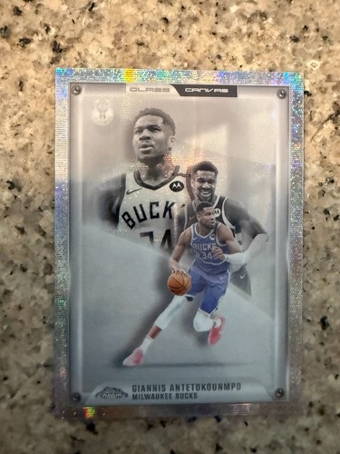 2025 Topps Chrome Giannis Antetokounmpo Base (RAW)
