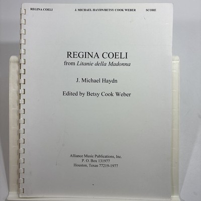 Regina Coeli  Litanie della Madonna SSA Violin Viola Corni SSA Conductor Score