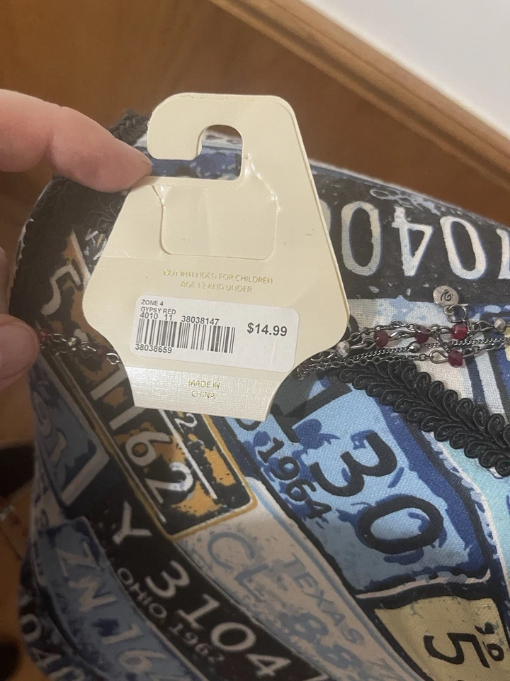 Collar Versona Gitano Rojo Foto 3 de 4