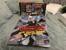 Nintendo Entertainment System Action Set Box Console Complete CIB NES