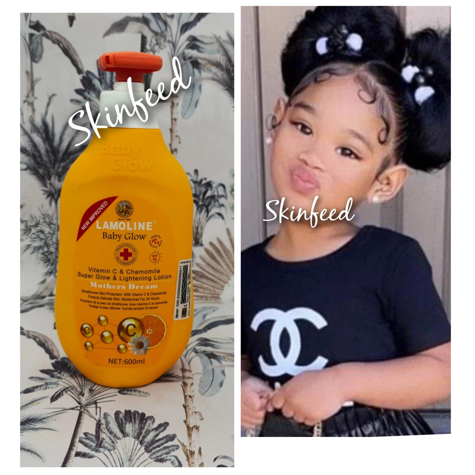 Lanoline Baby Glow Vitamin C & Chamomile Super Glow & Lightening Lotion_ 600ml
Opens in a new window