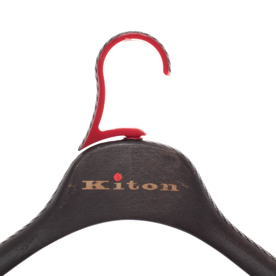 Kiton Suit Hanger in Brown with Black and Red Details Toscanini - Image 3 of 4