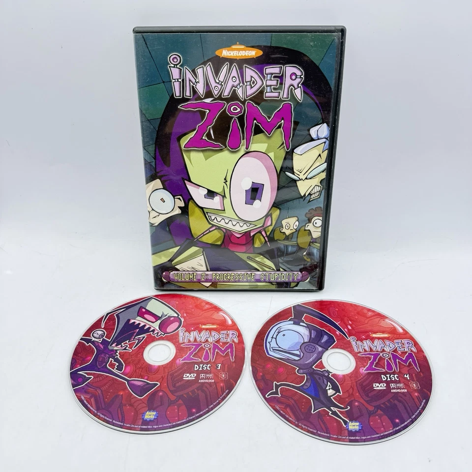 Invader Zim - Volume 2: Progressive Stupidity (DVD Discs 3 & 4) Episodes 10-18 - Image 3 of 3