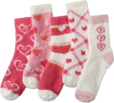 Clothirily Fuzzy Socks for Women, Fluffy Socks Womens, Soft Cozy Slipper Sock fo