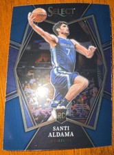 2021-22 Panini Select - Premier Level Santi Aldama Blue Insert Grizzlies (RC)