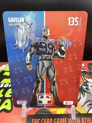 2026 Bo Jackson Battle Arena #LOGO-466 Aaron Judge `GAVELER` Logofoil Ice SP!