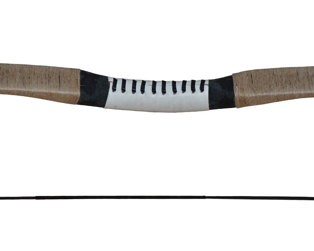 30-70 lbs Traditional Recurve Bow Longbow Wooden Mongolian Bow Archery Hunting