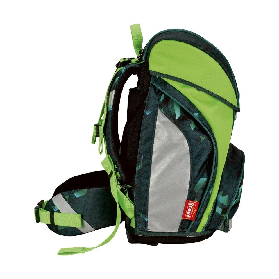 CUBES - Pixel - Scout Alpha ® Schulranzen-Set 5tlg. - Schultüte N Gratis dazu - Bild 3 von 4