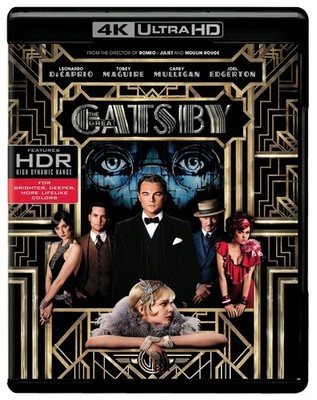 The Great Gatsby 4K UHD Blu-ray Leonardo DiCaprio NEW