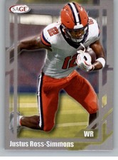 2026 Sage Draft Low Series Retail Silver Pre-NFL Football Card Pick From List