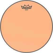 Remo Emperor Colortone Orange Drum Head 12 in.