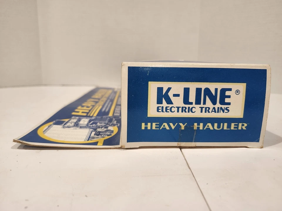 K-Line Heavy Hauler “K-Line Electric Train” Black Die Cast Truck Trailer LN CIB - Image 4 of 4