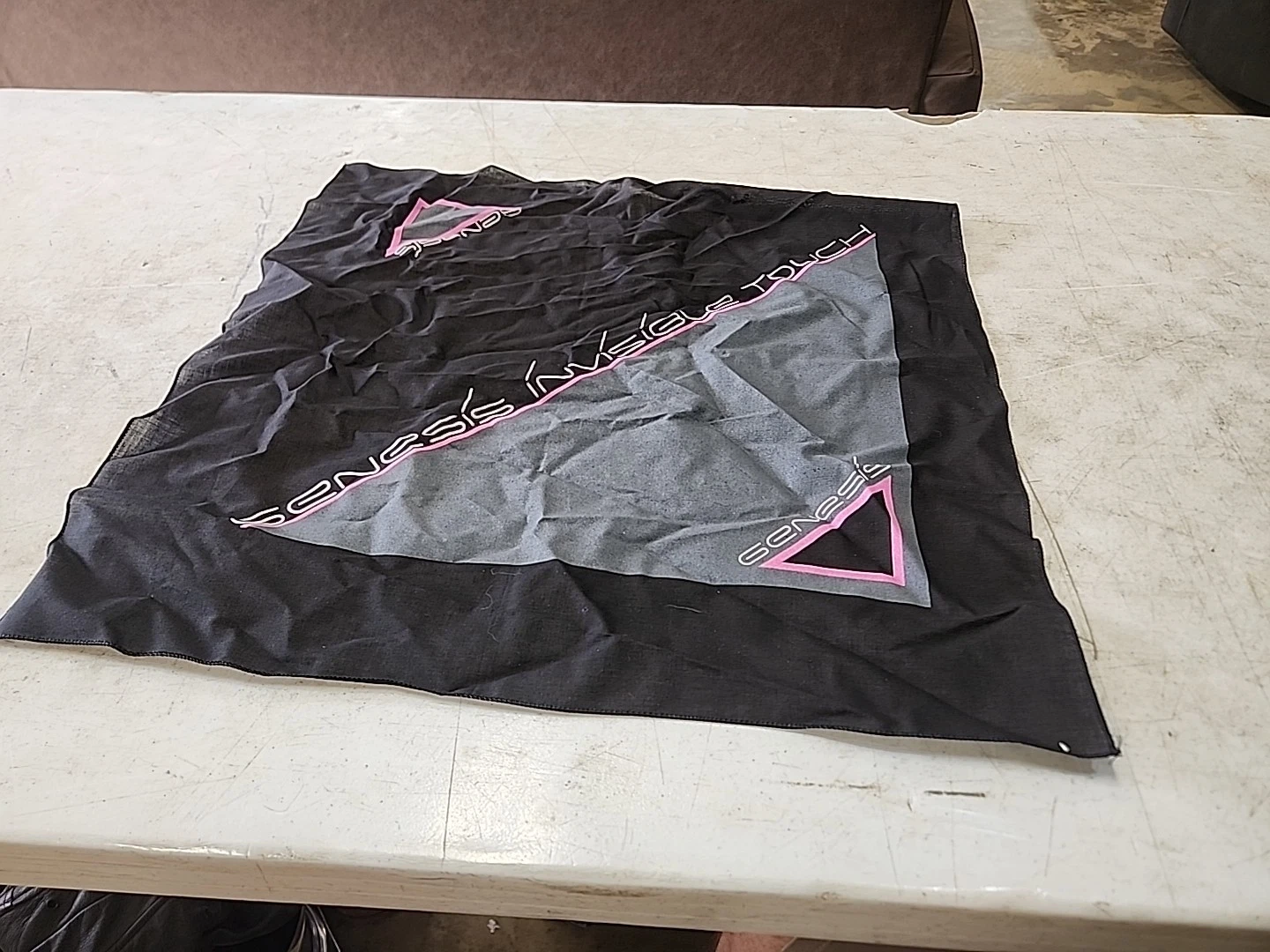 Vintage 80's Genesis 'Invisible Touch' Tour Bandana