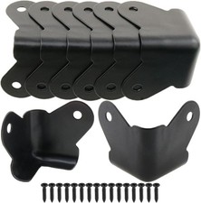 8PCS Textured Steel, Edge Protection Box Corner Protector, Powder Coat Corner...