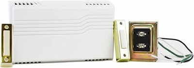 Reliable 2-Tone Door Bell Chime Kit with Easy Installation and Lighted Features