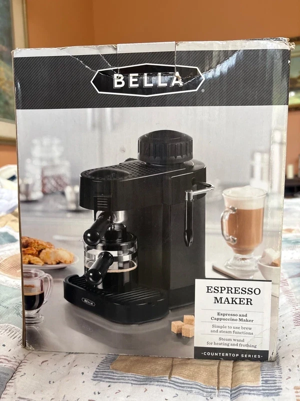 Bella Countertop Series Steam Espresso Maker Cappuccino Machine
