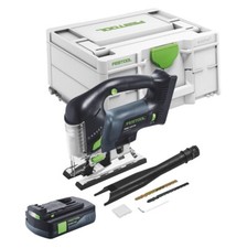 Festool PSBC 420-Basic Akku Pendelstichs&auml;ge 18 V 120 mm Brushless + 1x Akku 3 Ah