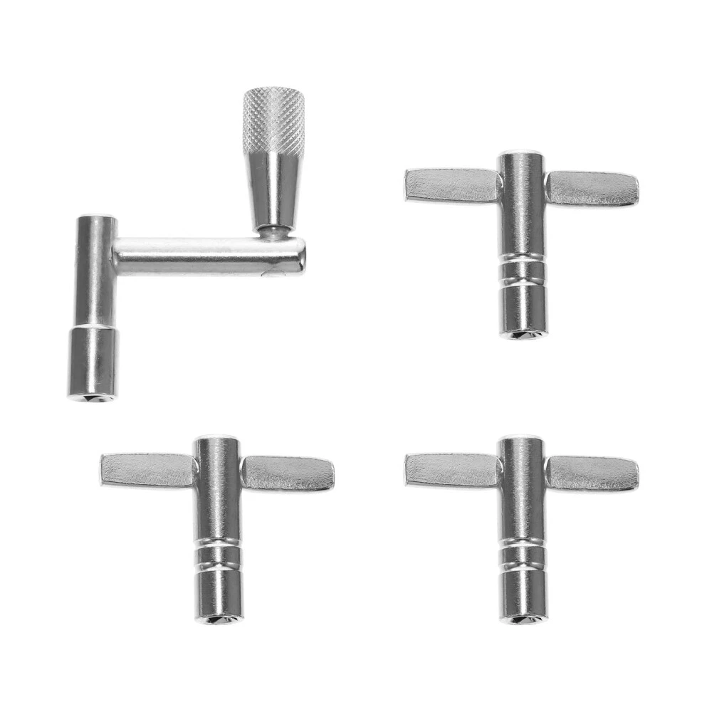 4 Pcs Z Type Drum Key Tuning Tool Drumheads Remover Snare Drums