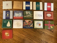 White House Historical Association Christmas Ornaments Years 1981-2013 w/ Choice