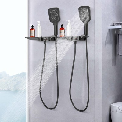  An der Wand befestigter Badehahn LED Digital Display Wasserfall Badehahn