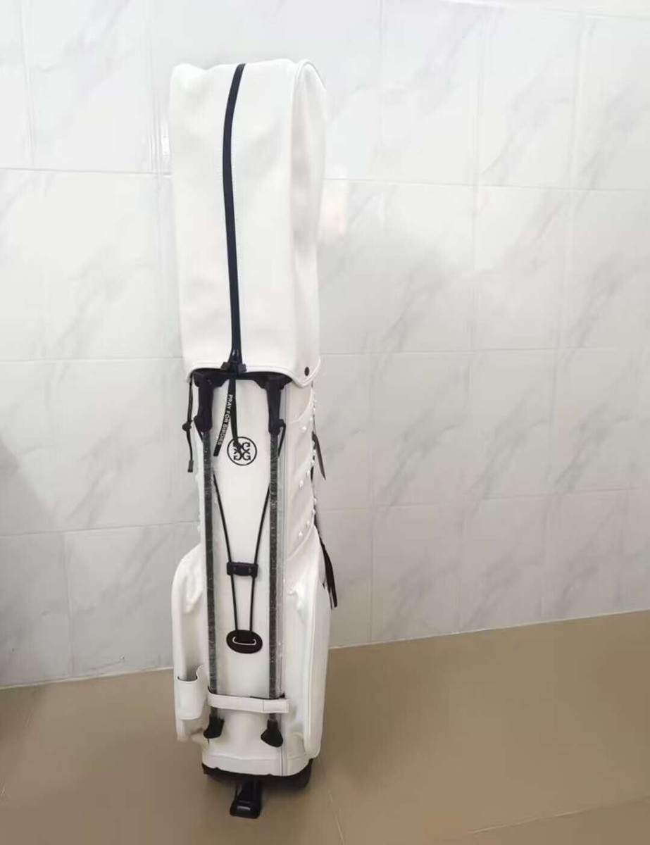 G FORE White Golf Caddy Bag Stylish & Durable from Japan new G FORE White Golf Caddy Bag Stylish & Durable from Japan new