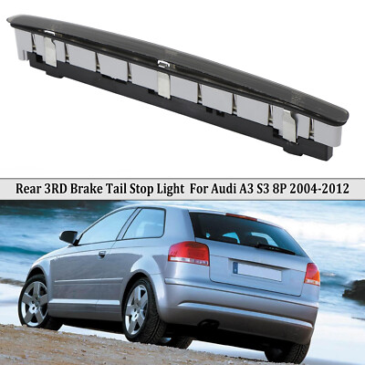 Schwarz Dritte Bremsleuchte Bremslicht 8P4945097 Für 2004-12 A3 S3 RS3 Hatchback