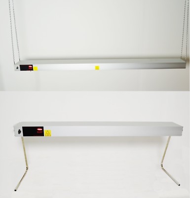 Wärmebrücke Infrarotstrahler Kette Ständer Wärmestrahler Alu IR Lampe Hatco Grah