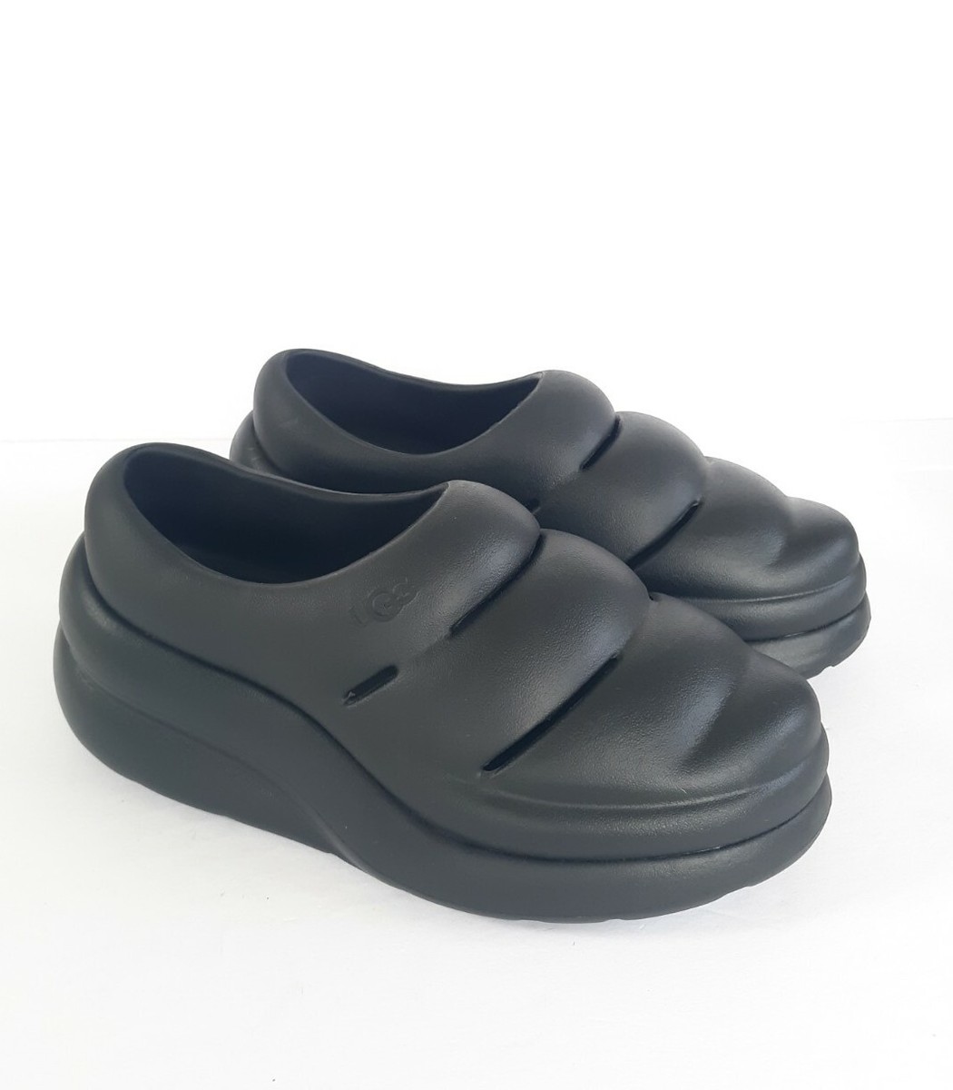 Ugg K Sport Yeah Clog Black Size 6 Rubber Platform | eBay