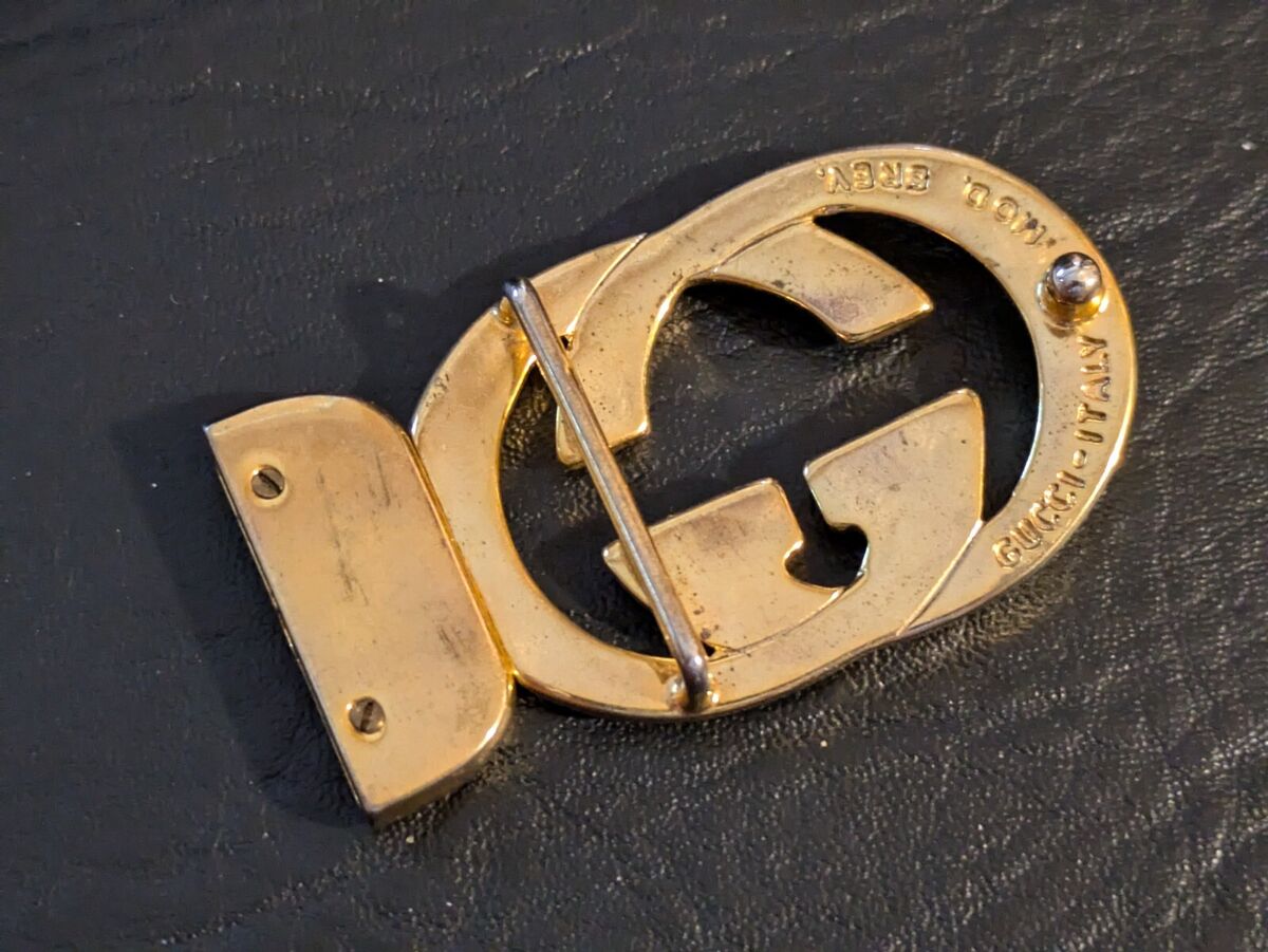 Gucci Interlocking Belt Buckle Gold Parfums Mod Brev Gucci Interlocking Belt Buckle Gold Parfums Mod Brev