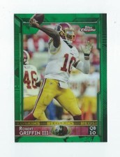 2015 Topps Chrome Football Green Refractor Singles - You Choose x