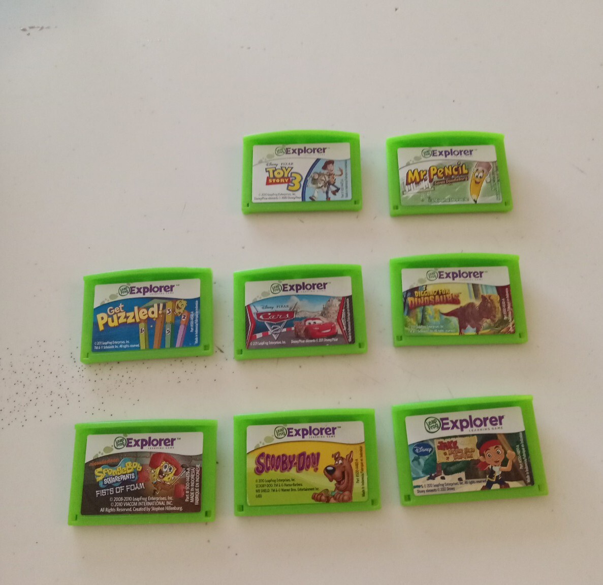 Leap Frog Leapster Explorer No Back No Batteries Comes With 8