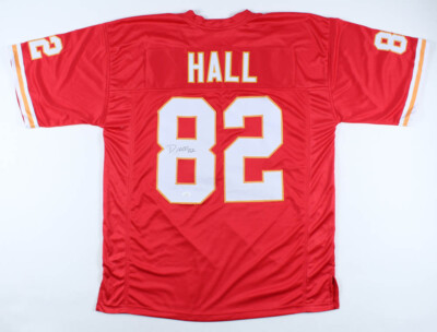 Maillot NFL Dédicacé Dante Hall – Kansas City Chiefs – Rouge – Taille XL – Certifié JSA