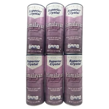 (6) SUPERIOR CRYSTAL Himalayan Pink Salt Fine Crystals Exp-08/2028