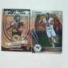 Jamie Newman 2021 Panini Prizm Draft Picks #135 & Crusade #174 Rookie (2)