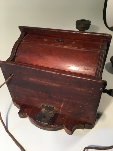 Wandtelefon / Rudolph Krüger Berlin / Gesondert Ausgesondert M 1903 Krone - Bild 9 von 24