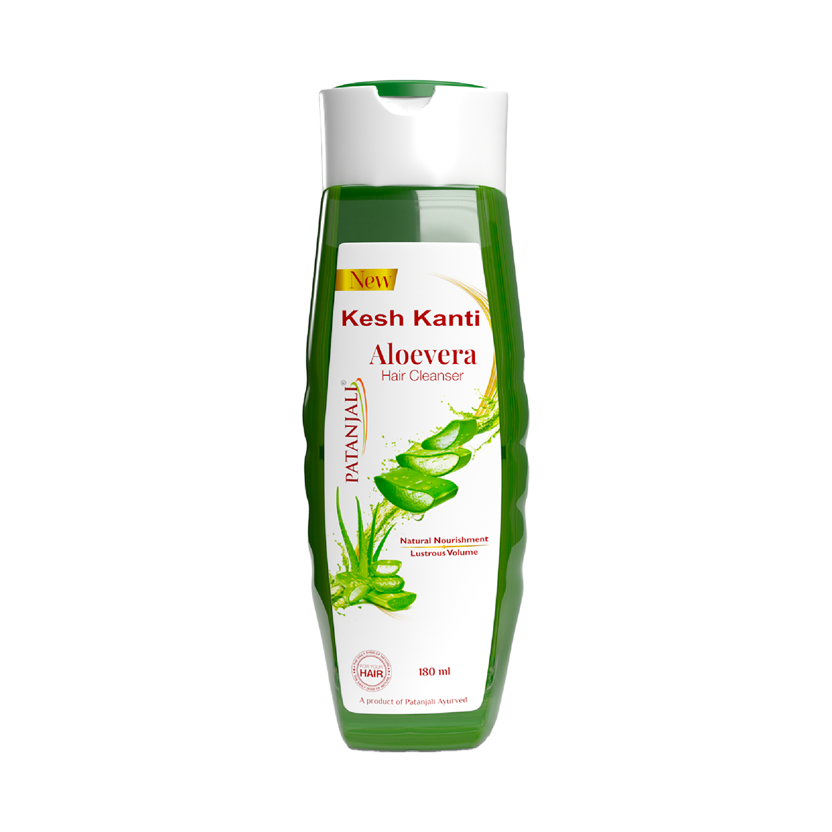 Patanjali Kesh Kanti Aloe Vera Hair Cleanser- Shampoo -180 ML-Free