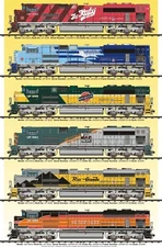 Union Pacific Railroad Diesel Locomotives Train Sign | Aluminum | 12"x10"