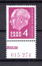 Saar 383 HAN tadellos ** MNH POSTFRISCH 30EUR (B7479