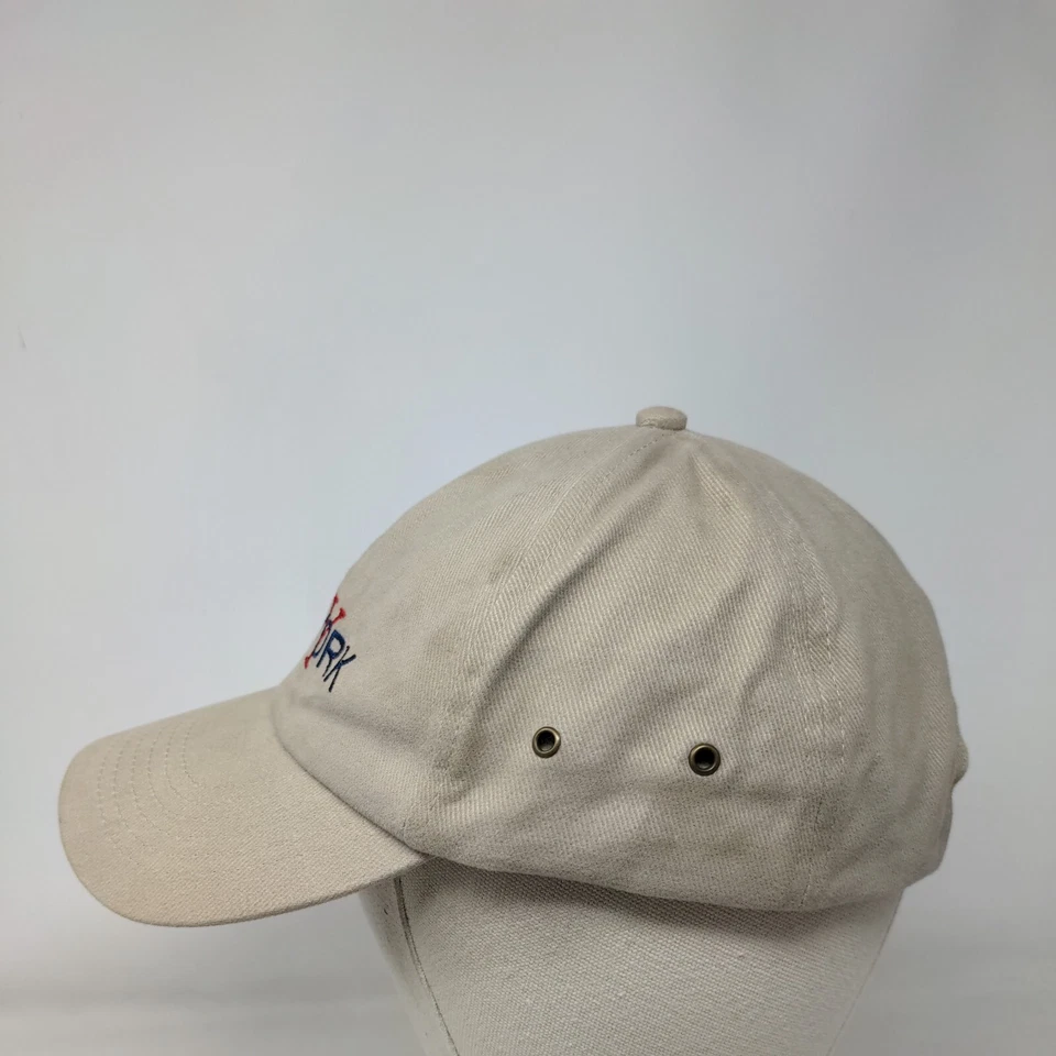 Sombrero New York Slideback Bronceado Talla Única Ajustable Bordado Fahrenheit Foto 3 de 4