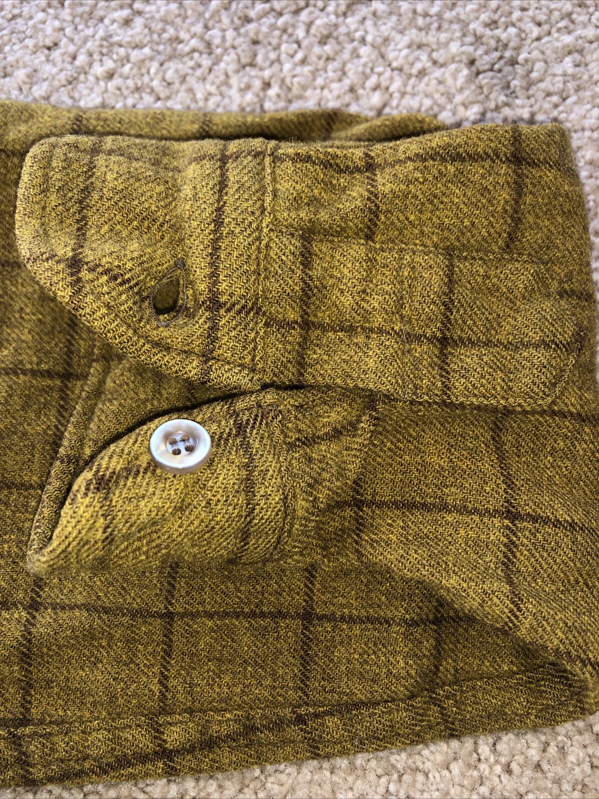 Pendleton Pure Virgin Wool Button Shirt Medium Mu… - image 6