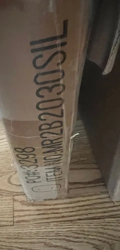 Elegant Lighting MR2B2030SIL Brynn 20"W x 30"H Modern Oval Bathroom Wall Mirror - Picture 2 of 3